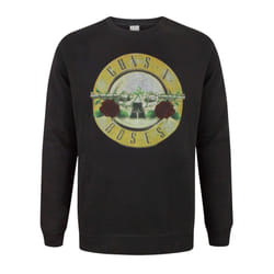 Amplified Guns N Roses Mens Drum Sweatshirt - XXL, Black