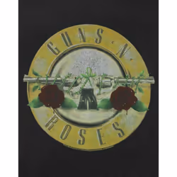 Amplified Guns N Roses Mens Drum Sweatshirt - XXL, Black