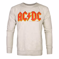 Amplified Official Mens AC/DC Comics Logo Sweatshirt - XL, Grey