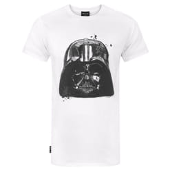 W.C.C Unisex Adult Darth Vader Star Wars Long T-Shirt - L, White