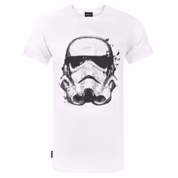W.C.C Unisex Adult Stormtrooper Star Wars Long T-Shirt - S, White