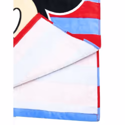 Disney Childrens/Kids 3D Ears Mickey Mouse Hooded Towel