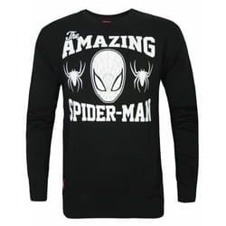 Spider-Man Mens Amazing Spider-Man Sweatshirt - XL, Black