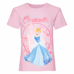 Cinderella Girls T-Shirt - 2-3 Years, Pink