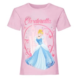 Cinderella Girls T-Shirt - 2-3 Years, Pink