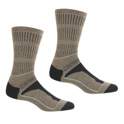 Regatta Womens/Ladies Samaris 3 Season Boot Socks - 6 UK-8 UK, Moccasin Brown/Briar Grey