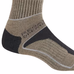 Regatta Womens/Ladies Samaris 3 Season Boot Socks - 6 UK-8 UK, Moccasin Brown/Briar Grey