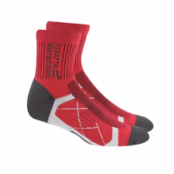 Regatta Womens/Ladies Outdoor Boot Socks (Pack of 2) - 3 UK-5 UK, Black/Cherry Pink