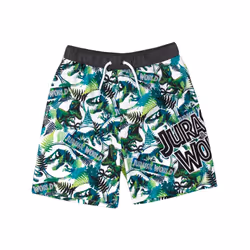 Jurassic World Boys Dinosaur Swim Shorts - 10-11 Years, Green