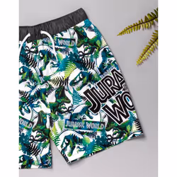 Jurassic World Boys Dinosaur Swim Shorts - 9-10 Years, Green