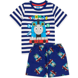 Thomas & Friends Boys All-Over Print Short Pyjama Set - 2-3 Years, Navy