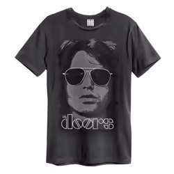 Amplified Unisex Adult Mr Mojo Risin The Doors T-Shirt - XL, Charcoal