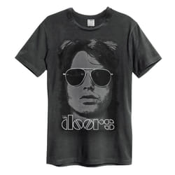 Amplified Unisex Adult Mr Mojo Risin The Doors T-Shirt - XL, Charcoal
