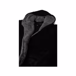 Duke Mens Newquay Hooded Dressing Gown - 8XL, Black