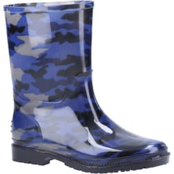 Cotswold Childrens/Kids PVC Wellington Boots - 9 UK Child, Navy