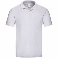 Fruit of the Loom Mens Original Polo Shirt - 3XL, Heather Grey