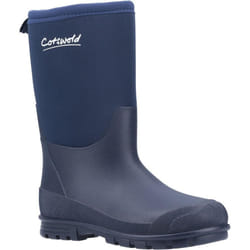 Cotswold Childrens/Kids Hilly Neoprene Wellington Boots - 5 UK, Navy