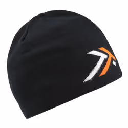 Regatta Mens Waterproof Beanie - One Size, Black/Magma Orange