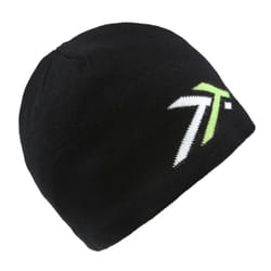 Regatta Mens Waterproof Beanie - One Size, Black/Lime Green