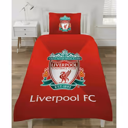 Liverpool FC Reversible Crest Duvet Cover Set