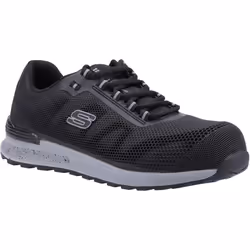 Skechers Mens Bulklin Bragoo Safety Trainers - 7 UK, Black