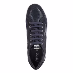 Geox Womens/Ladies Myria Leather Trainers - 7.5 UK, Navy/Blue