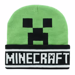Minecraft Face Creeper Beanie