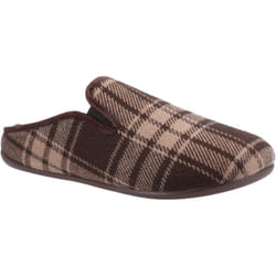 Cotswold Mens Syde Slippers - 6 UK, Brown