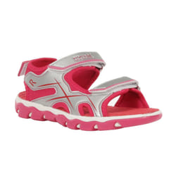 Regatta Childrens/Kids Kota Drift Sandals - 9 Child UK, Silver/Duchess Pink