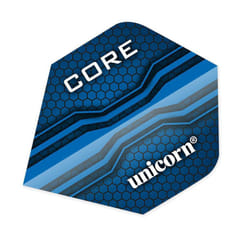 Unicorn Core .75 Plus Dart Flights - One Size, Blue