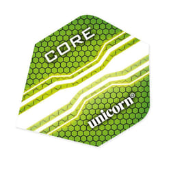 Unicorn Core .75 Plus Dart Flights - One Size, Green