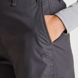 Craghoppers Womens/Ladies Expert Kiwi Trousers - 20 UK R, Carbon Grey