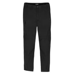Craghoppers Mens Expert Kiwi Convertible Tailored Cargo Trousers - 38L, Black