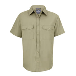 Craghoppers Mens Expert Kiwi Short-Sleeved Shirt - 3XL, Pebble Brown