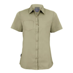 Craghoppers Womens/Ladies Expert Kiwi Short-Sleeved Shirt - 16 UK, Pebble Brown