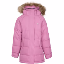 Trespass Girls Unique Padded Jacket - 11-12 Years, Deep Pink