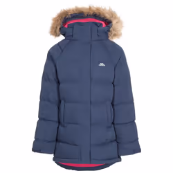 Trespass Girls Unique Padded Jacket - 5-6 Years, Navy