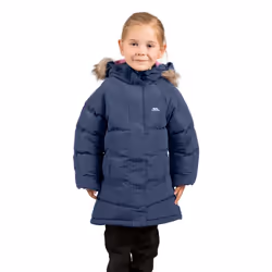 Trespass Girls Unique Padded Jacket - 5-6 Years, Navy