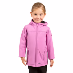Trespass Childrens/Kids Kristen Soft Shell Jacket - 2-3 Years, Deep Pink