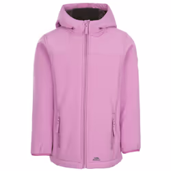 Trespass Childrens/Kids Kristen Soft Shell Jacket - 3-4 Years, Deep Pink