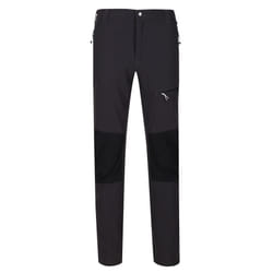 Regatta Mens Questra III Trousers - 38R, Ash/Black