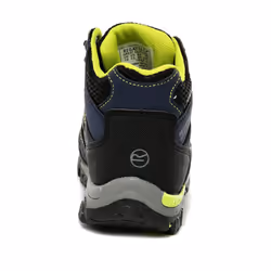 Regatta Childrens/Kids Holcombe IEP Junior Hiking Boots - 9 UK Child, Navy/Lime Punch