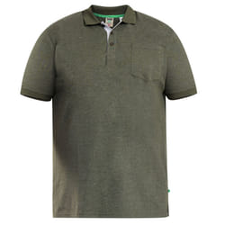 Duke Mens D555 Grant Kingsize Pique Polo Shirt - 4XL, Khaki