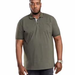 Duke Mens D555 Grant Kingsize Pique Polo Shirt - 2XL, Khaki