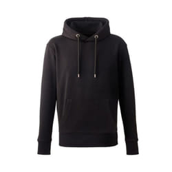Anthem Mens Organic Hoodie - L, Black