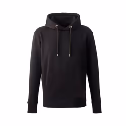 Anthem Mens Organic Hoodie - S, Black