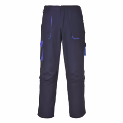 Portwest Mens Texo Contrast Workwear Trousers - 3XL R, Navy