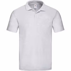 Fruit of the Loom Mens Original Pique Heather Polo Shirt - M, Heather Grey