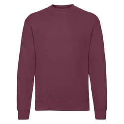 Fruit of the Loom Unisex Adult Classic Drop Shoulder Sweatshirt - 3XL, Burgundy