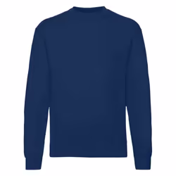 Fruit of the Loom Unisex Adult Classic Drop Shoulder Sweatshirt - 5XL, Navy